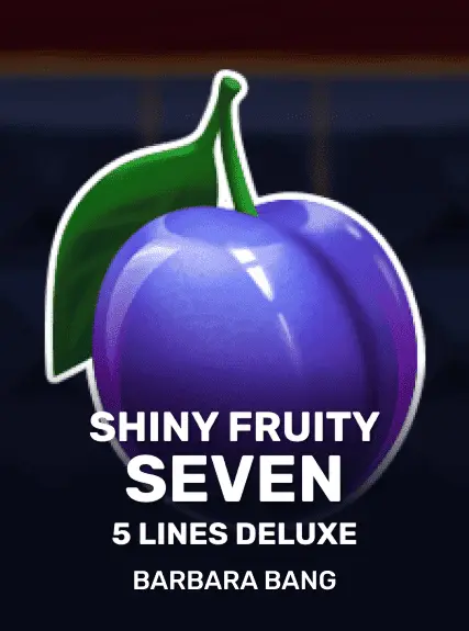Shiny Fruity Seven 5 Lines Deluxe game tile