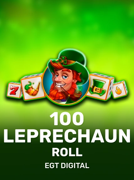 100 Leprechaun Roll game tile