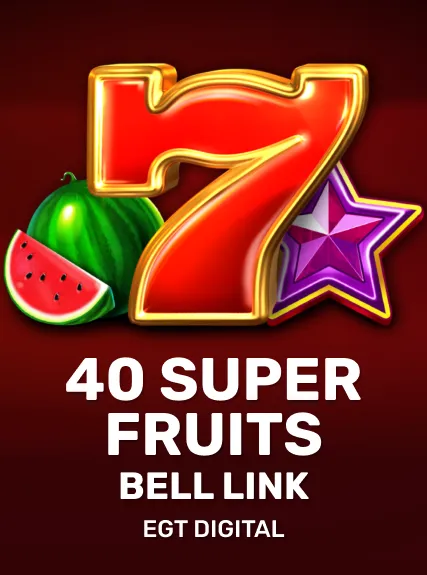 40 Super Fruits Bell Link game tile