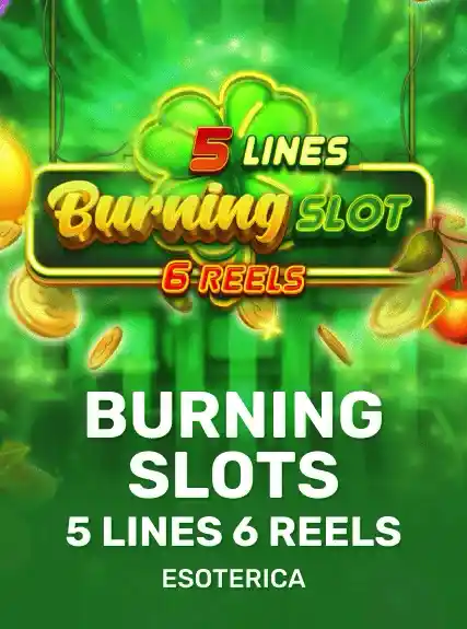 Burning Slot 5x6 game tile